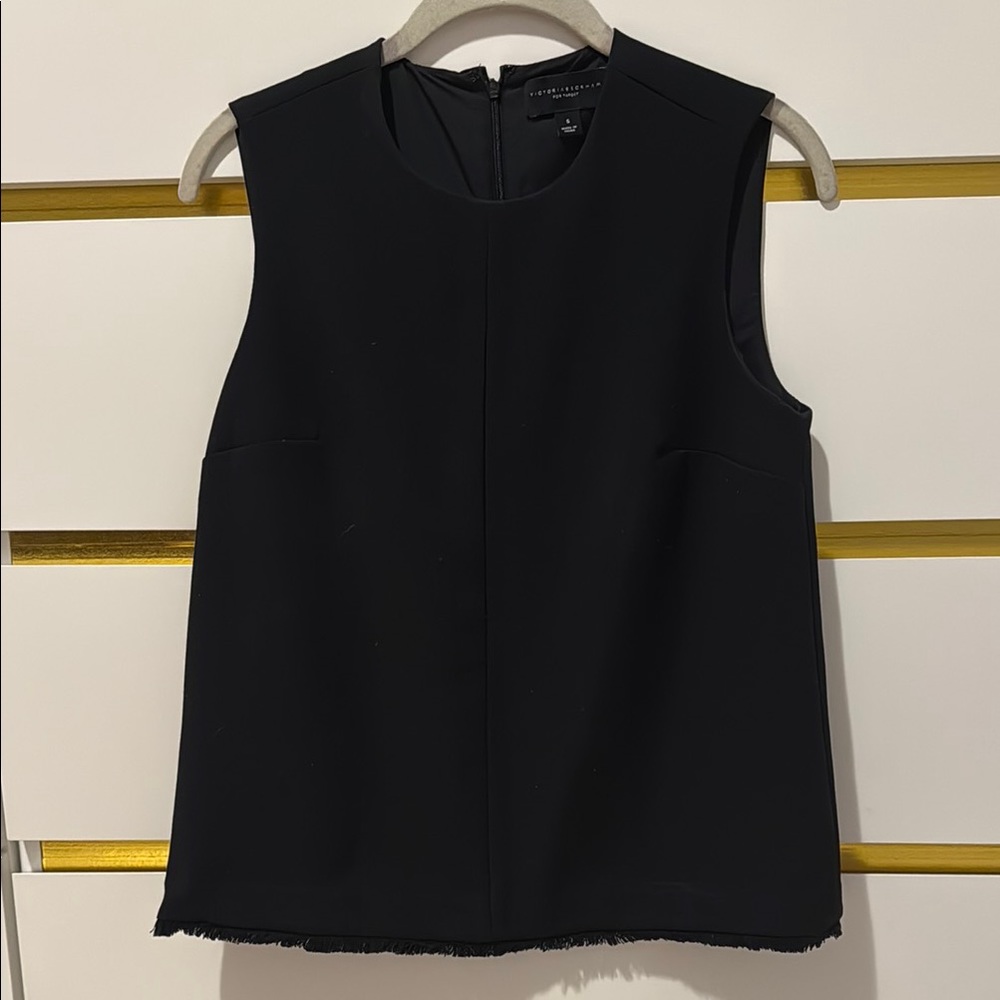 Victoria Beckham for Target Black Tank Top - Size Small